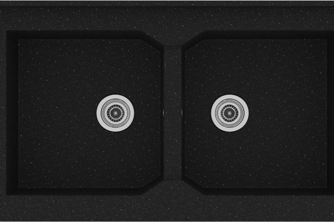 606 Νεροχύτης Monobloc Metallic Space