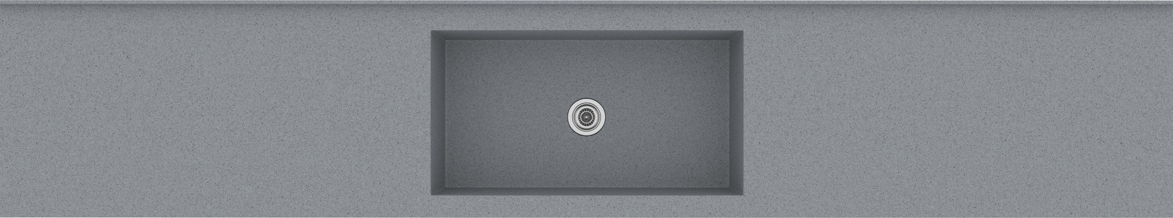 608 Νεροχύτης Monobloc Metallic Silver