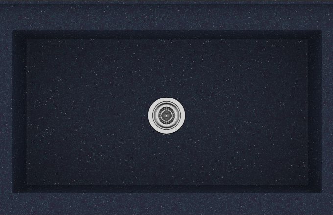 608 Νεροχύτης Monobloc Granite Blue